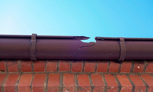 Time-for-a-Change-Replace-your-Gutters-Main Broken Gutter That Needs Replacing